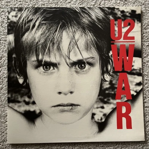 U2 - War LP 1st Press 1983 Original Blue Label Island 90067-1 EX Vinyl LP