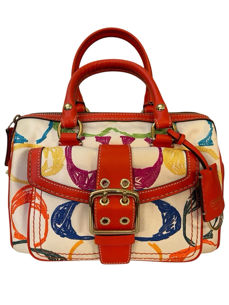 Coach Legacy Turn Lock Satchel/Top Handle Bag Handbags & Bags for