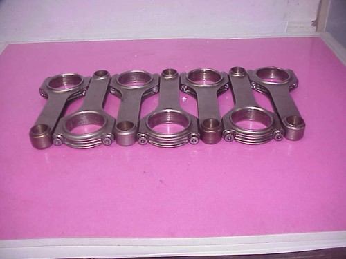 7 Eagle Straight H Beam Connecting Rods 6.00"- 2.100" x .927" SB Chevy 7/16Bolts