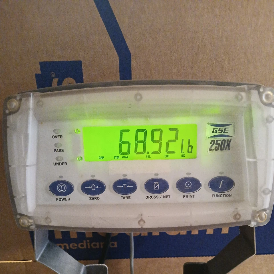 Масштаб Fairbanks Базовая Офисная/Почтовая Шкала; PLB-HR5000-HQS 100 фунтов крышка Санитарная шкала - Изображение 4 из 4