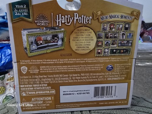 "Figuras Harry Potter Micro Momentos Mágicos Año 2 Ron Harry & Hedwig 1.5"" - NUEVAS" - Imagen 3 de 4