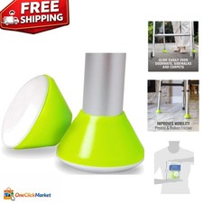 Walker Ski Glides - Pack of 2, Universal Fit Walker Caps for Effortless Mobility