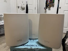 Netgear Orbi AC3000 Mesh WiFi System RBR50v2 + 2 RBS50v2 Router & Satellites