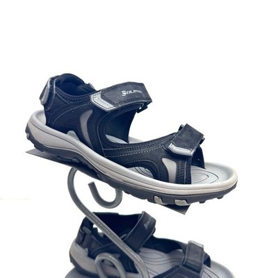 Orlimar Black and Gray Golfing Sandals Men s Size 9