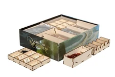 Broken Token Call to Adventure Game Organizer Wooden Storage Box Tabletop