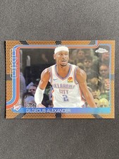 Shai Gilgeous-Alexander 2025-26 Topps Chrome Basketball Refractor Base #141