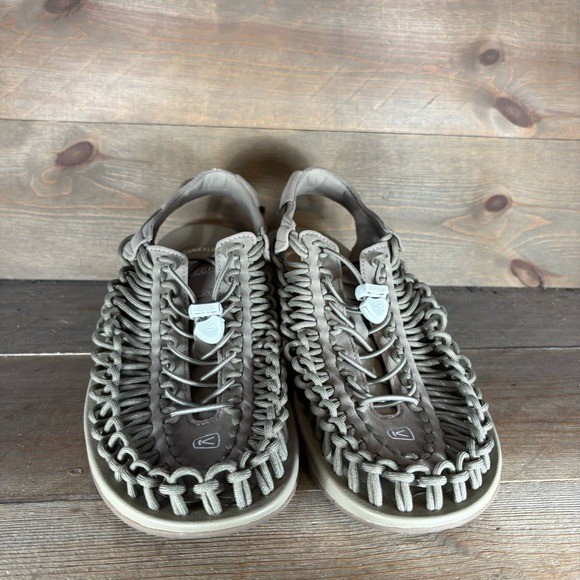 scarpe keen uneek uomo taglia 12 beige sandali sportivi da passeggio escursionismo