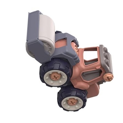 Tendycoco 1 Set Lernauto, Montagetechnik LKW, abnehmbares Spielzeugauto,