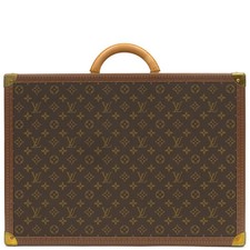 LOUIS VUITTON trunk Bisten 55 Monogram canvas  Monogram Gold Metal Brown T
