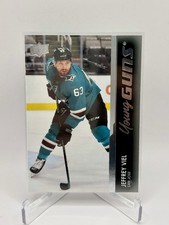 2021-22 Jeffrey Viel Upper Deck Series 1 Young Guns #233 Rookie RC Sharks