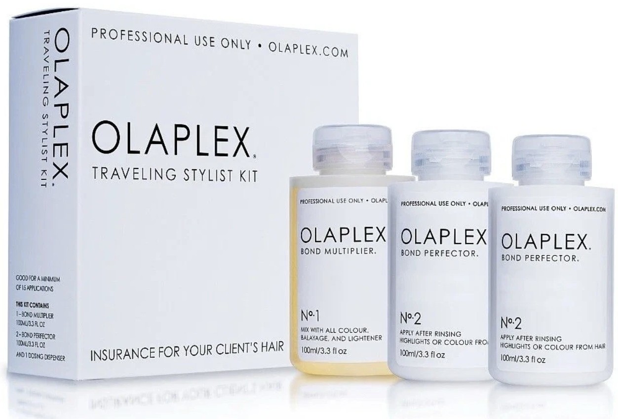 Olaplex Traveling Stylist Kit Bond Multiplier No.1 & Bond Perfector No.2 HairCar