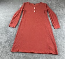 Lauren Ralph Lauren Women’s Dress M. Coral Buttons  Casual C23