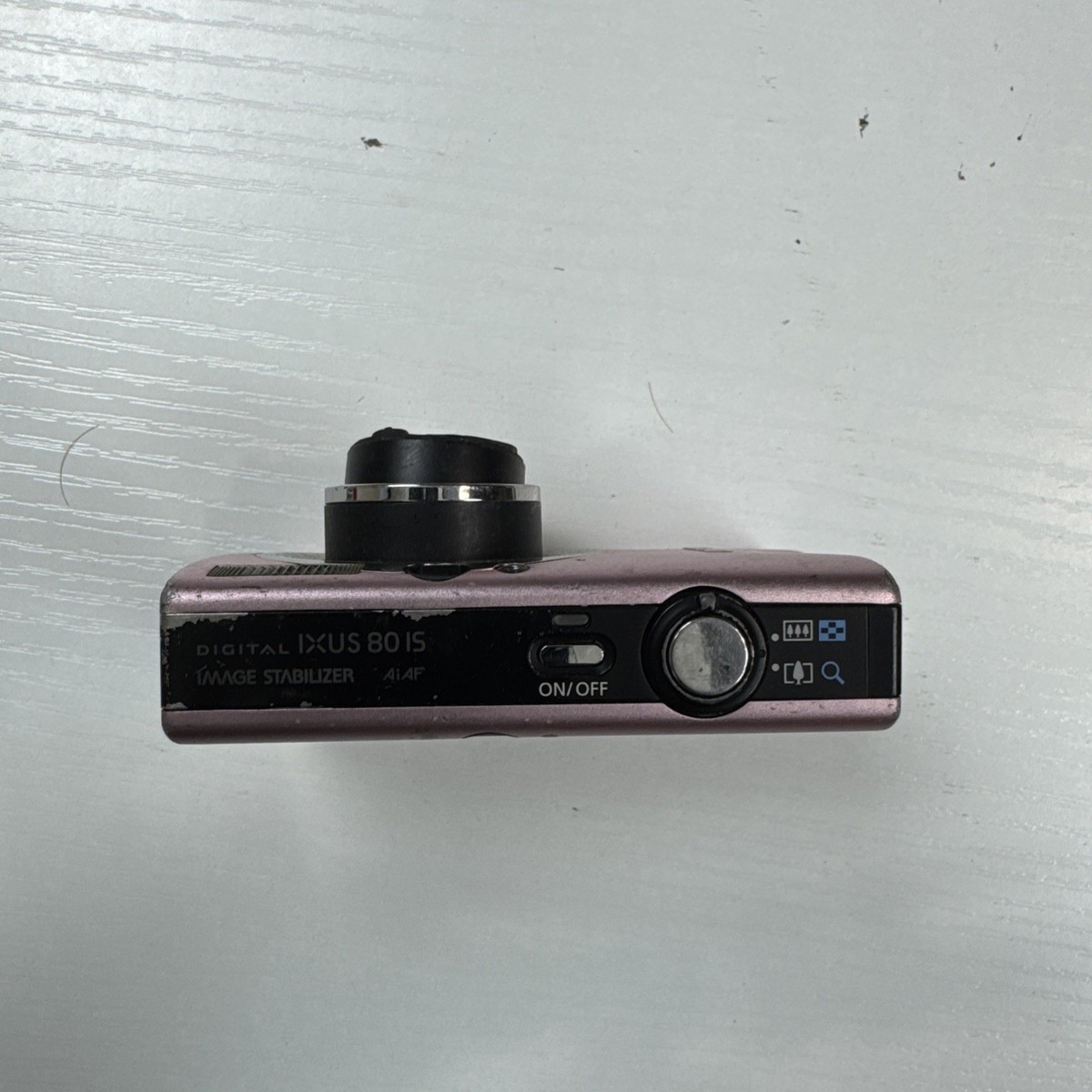 Canon IXUS 80 IS 8.0 MP Digital Camera, Not Working For Repair