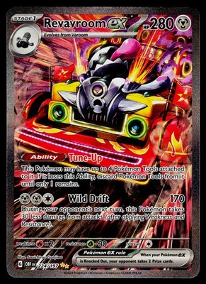 Revavroom ex Special Illustration Rare SV03: Obsidian Flames 224/197 NM