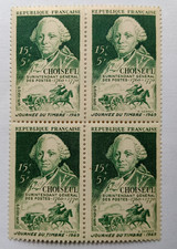Timbre FRANCE - 1949 - Bloc de 4 - CHOISEUL YT 828 - Neuf **