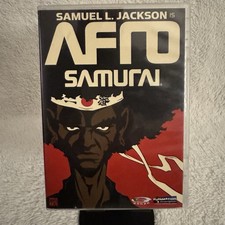 Afro Samurai DVD Funimation Samuel L. Jackson Ron Perlman Anime Samurai Action