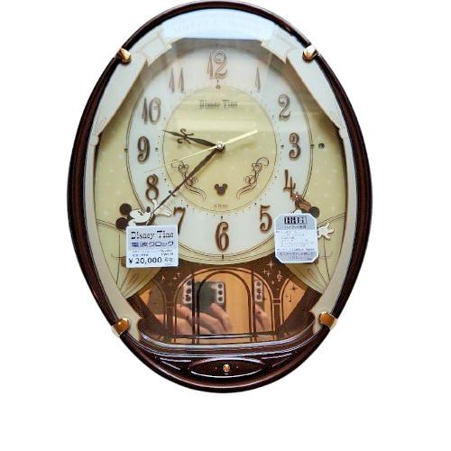 Seiko FW 579 B Mickey Minnie Mouse Musical Wall Clock Disney Time 6 Melody Song photo Seiko FW 579 B Mickey Minnie Mouse Musical Wall Clock Disney Time 6 Melody Song featured image