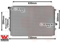 VAN Wezel 58012713 KüHler FüR MotorküHlung MotorküHler AutoküHler