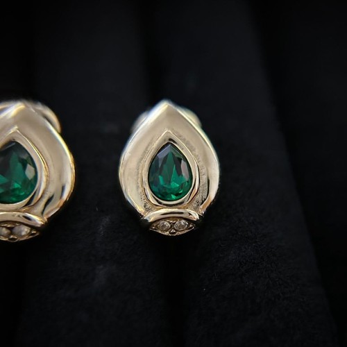 Dior Vintage Strass Ohrringe Original - Bild 7 von 8