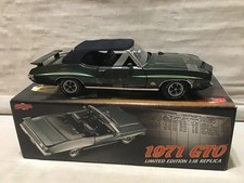 Gto Judge Convertible 455 Ho Green 1971 Pontiac 1-18 Rare Gmp 1650 G1801223