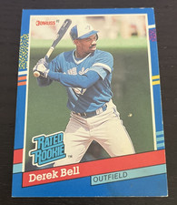 1991 Donruss - Derek Bell - Rated Rookie - Toronto Blue Jays - #32