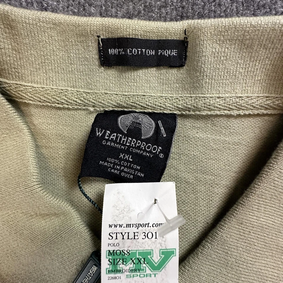 Weatherproof U.S. Marines Polo Shirt - XXL - 100% Cotton — 第 2/4 张图片