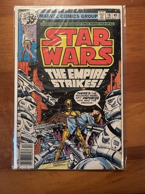 Star Wars #18 Marvel 1978 Newsstand 35c The Empire Strikes Bronze Age Comic