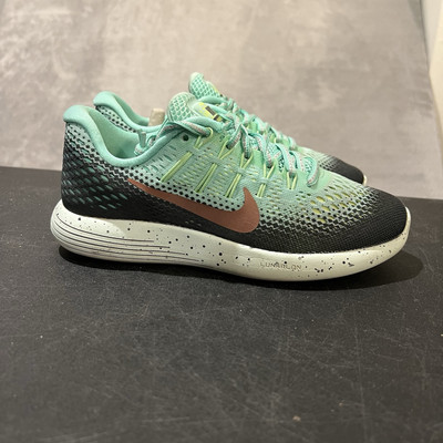 Nike Lunarglide Womens Glow Green 849569-300 Athletic Running Sneakers 