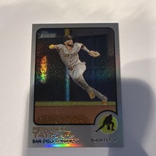 Topps 2022 Heritage Fernando Tats Jr. Chrome Silver Refractor 88 373 Padres Topps 2022 Heritage Fernando Tats Jr. Chrome Silver Refractor 88 373 Padres