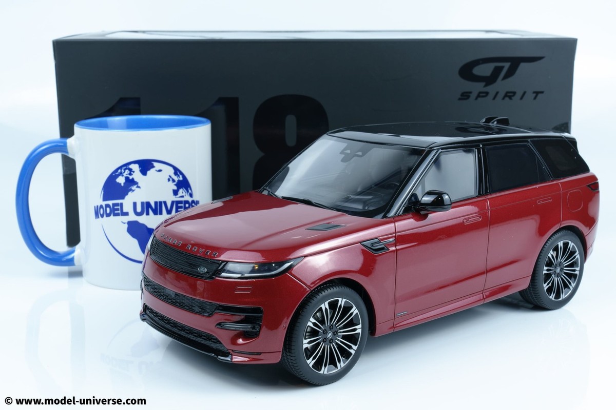 Miniature Voiture 1:43 Range Rover Sport SV Rouge - Diecast Par Rastar
