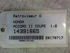 Retroviseur droit (ou coque) Honda ACCORD