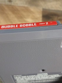 Bubble Bobble Part 2 (Nintendo NES) Authentic - Game Only - Tested - Clean!