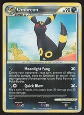 Umbreon - Artist Mitsuhiro Arita Reverse Holo Rare 2011 Call of Legends 22/95 MP on eBay