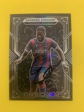 Odsonne Edouard Signed Obsidian Card /115 With COA - Crystal Palace / Celtic