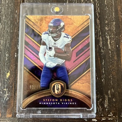 2019 Panini Gold Standard - Stefon Diggs #42 Platinum #09/25 Vikings SSP Mint NM