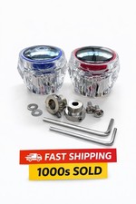 Acrylic Plastic Tap Head Replacement Kit Bathroom Kitchen Hot Cold Pair