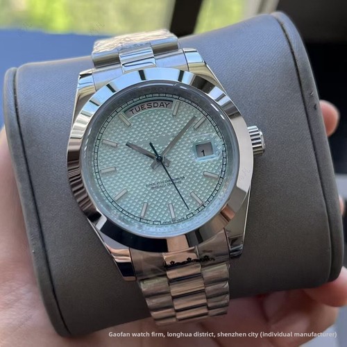 Orologio Uomo Meccanico Automatico Display Settimana Doppio Calendario - Foto 6 di 17
