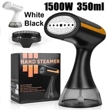 1500W Handheld Steamer for Clothes 350ml Water Tank Quick Heat Garment Steamer