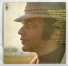 Johnny Mathis - The First Time Ever, I Saw Your Face 12" Vinyl Record LP Album
