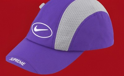 SUPREME x NIKE Air Max Running Hat | Purple| 3M Reflective Logo