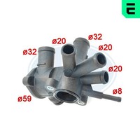 KüHlmittelflansch ERA 354016A FüR VW Polo 86C 80 2 Golf 19E 1G1 86CF Jetta 1G2