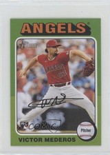 2024 Topps Heritage High Number Mini Victor Mederos #606 18k3