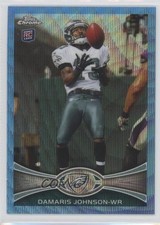 2012 Topps Chrome Blue Wave Refractors Damaris Johnson #BW-149 1c6