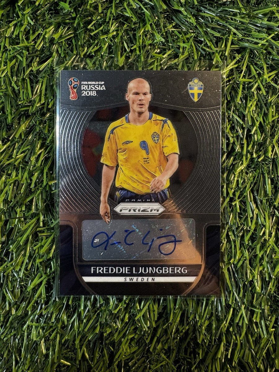 2018 Panini Prizm World Cup Soccer Freddie Ljungberg Signature