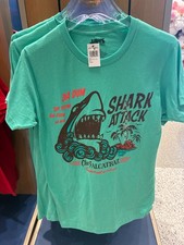 Universal Studios Jaws Shark Attack Chez Alcatraz Shirt NWT