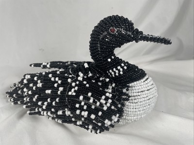 Beaded Loon Bird Cabin Lodge 