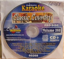 60268 CHARTBUSTER  KARAOKE CDG  LOT TENN