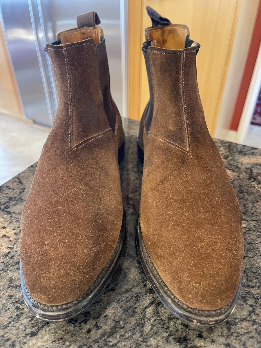 Allen edmonds top suede chelsea boot