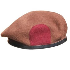 KINGS ROYAL HUSSARS KRH SMALL CROWN BERET OFFICERS SILK LINED BERET