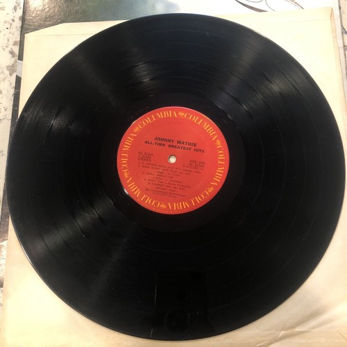 Johnny Mathis All-Time Greatest Hits 1972 Vinyl Double LP - Picture 6 of 13
